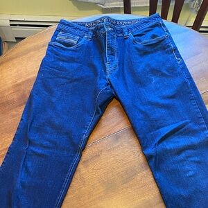 Men's Prana dark blue jeans 33x32